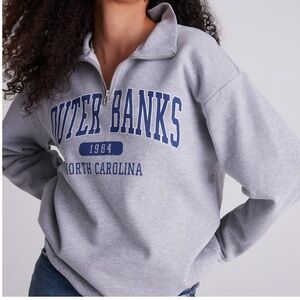 Outer Banks Half Zip Sweatshirt
